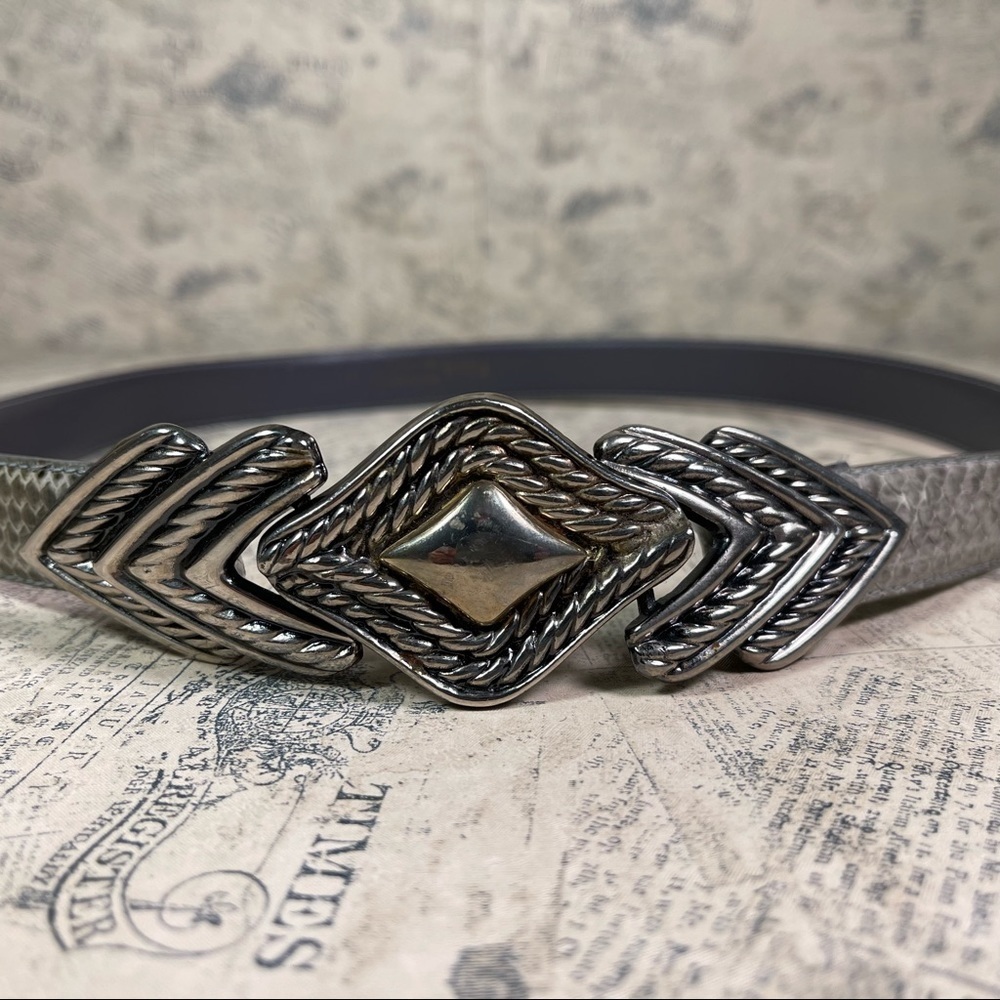 No Brand Snakeskin belt